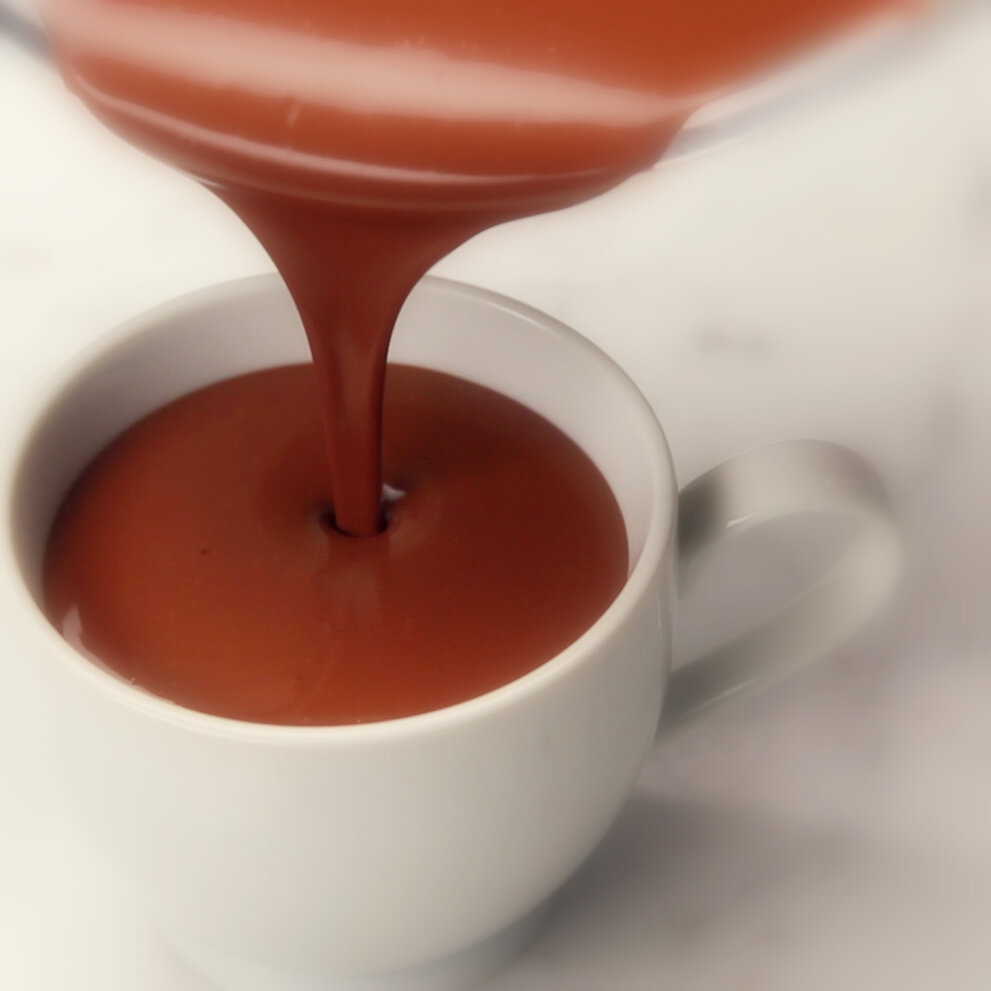 Густой горячий шоколад с кофе - очень вкусный рецепт