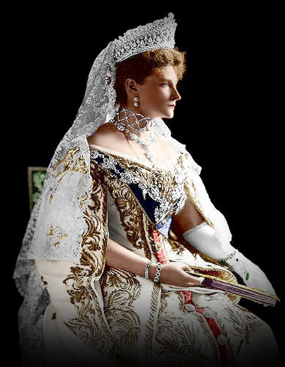 Венчальное платье императрицы Александры Федоровны