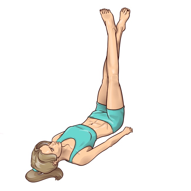 3 минуты перед сном: простые упражнения, с которыми ваши ноги похудеют