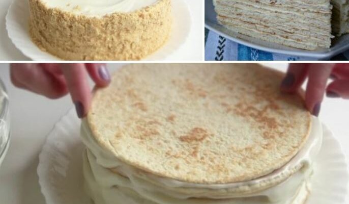 Сметанник на сковороде — 6 вкусных пошаговых рецептов