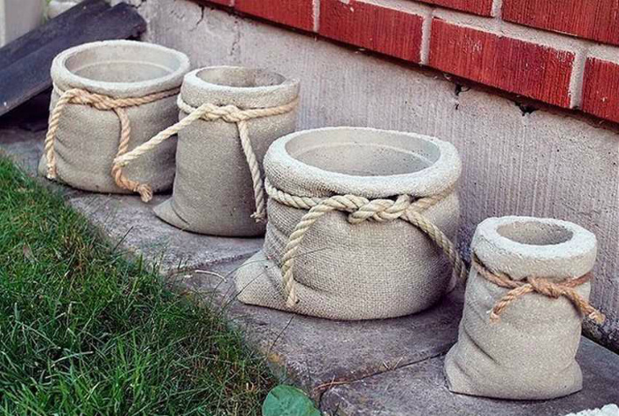 18 идей использования холодного бетона при создании декора во дворе или в саду