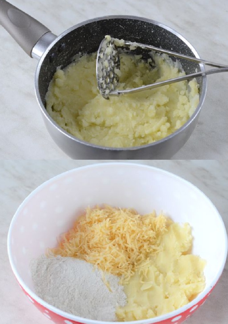 Чудесные картофельные рогалики с тягучей начинкой: невероятно простой рецепт
