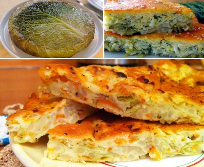Пирог с капустой — 8 быстрых и вкусных рецептов приготовления