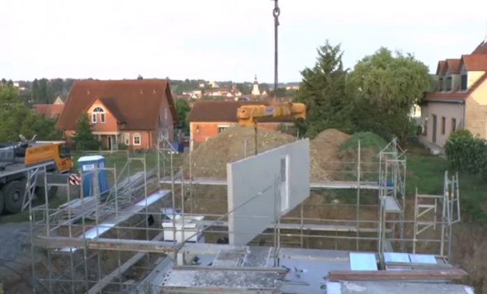 Немцы строят дома всего за 24 часа, все дело в особой технологии