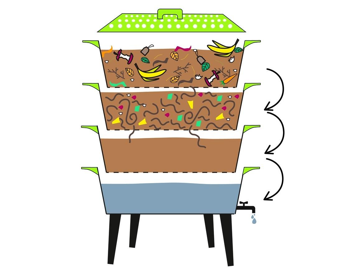 Как сделать биогумус на даче и в домашних условиях