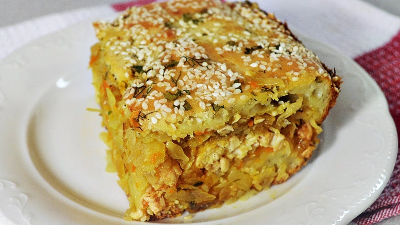 Пирог с капустой — 8 быстрых и вкусных рецептов приготовления