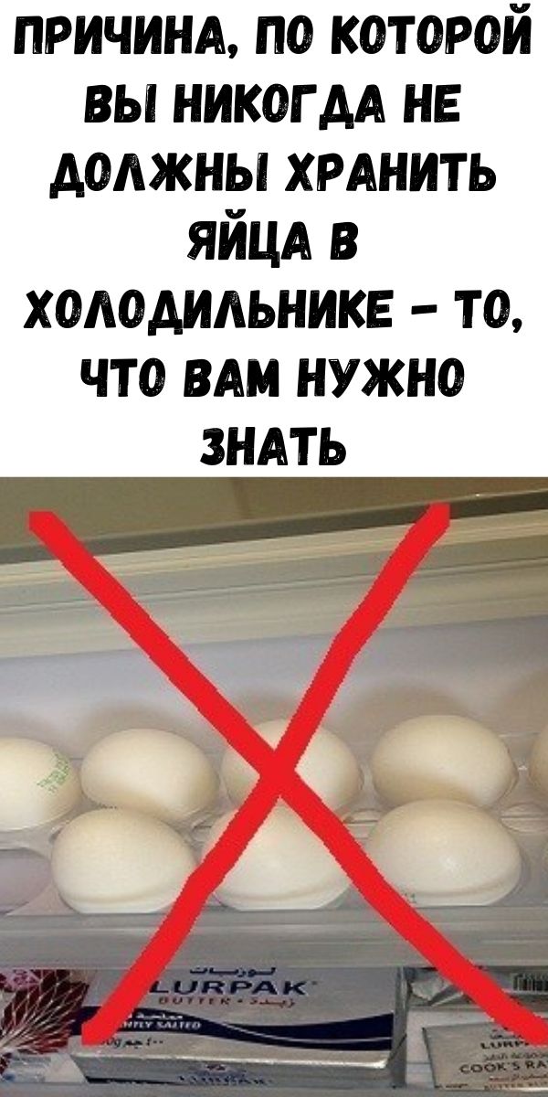 Причина, по которой вы никогда не должны хранить яйца в холодильнике - то, что вам нужно знать